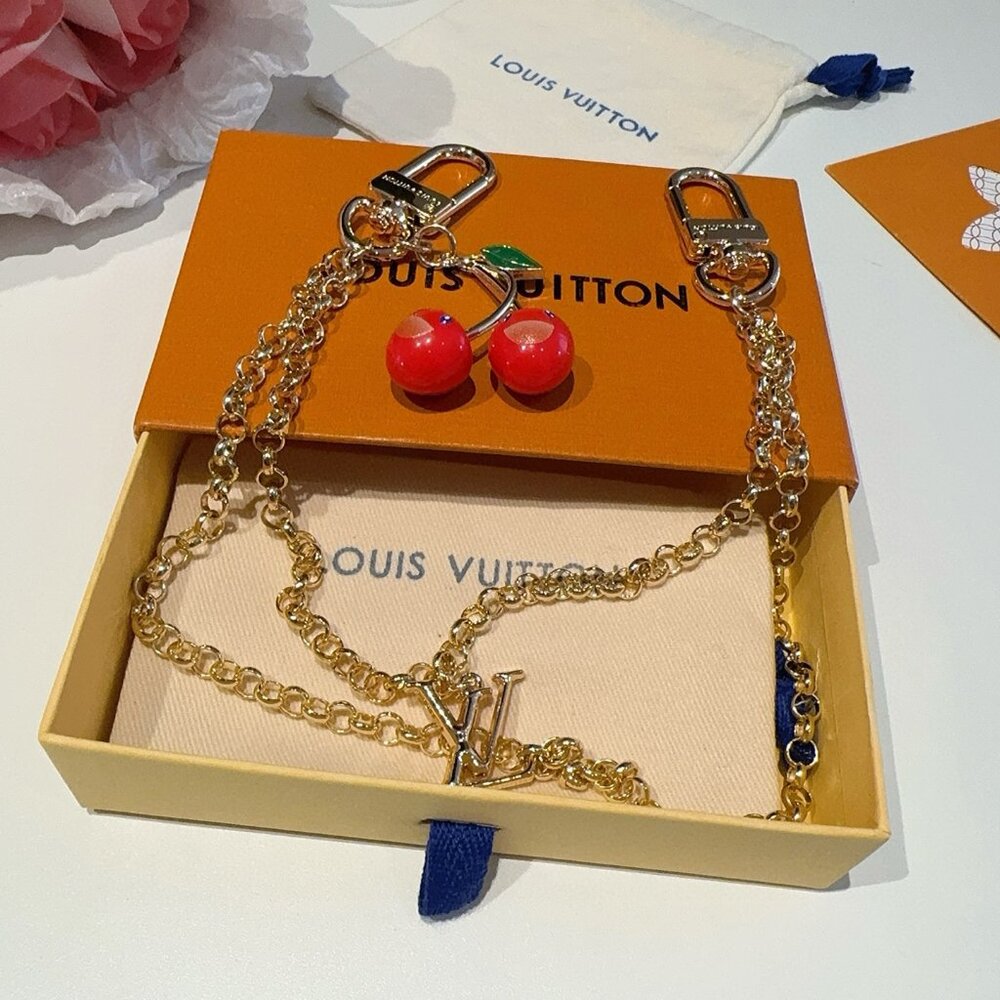 Louis Vuitton x Takashi Murakami Cerise Chain Bag Charm (M02598)